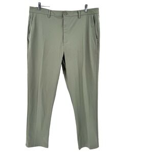 SKYR Tricot Dynasty Slim Fit Pant Men's 38X30 Gray Tech Moisture Wicking Stretch